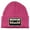 Hot Pink, variant on Rad Mix Tape Patch Cuffed Beanie - Black