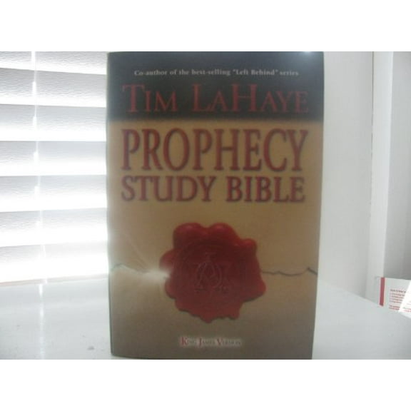 Pre-Owned Prophecy Study Bible: King James Version, 9780899579245, 0899579248, Hardcover,