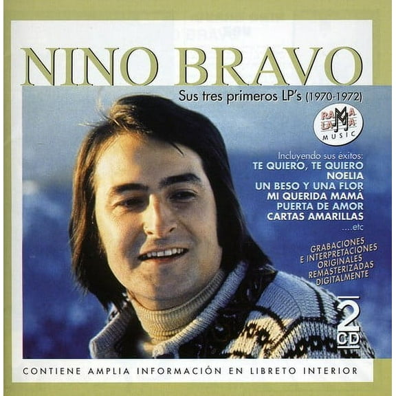 Nino Bravo - Sus Tres Primeros LP's (1970-1972) - Music & Performance - CD
