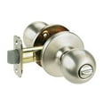 thumbnail image 3 of Kwikset 300P 3 CP Polo Bed and Bath Knob, Polished Brass, 3 of 4