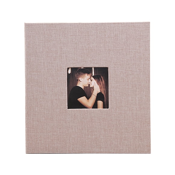 20 Sheets Photo Album DIY Handmade Album Scrapbook Craft Paper Album 265*280mm/10.4x11in with Self-Adhesive Film for Family Anniversary Wedding Travelling Baby Growth