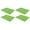 Green, variant on BIMZUC 4Pcs Silicone Dehydrator Sheets Food Grade Prevent Sticking High Temperature Resistance Blue 12.2 x 10.2 in / 31 x 26 cm