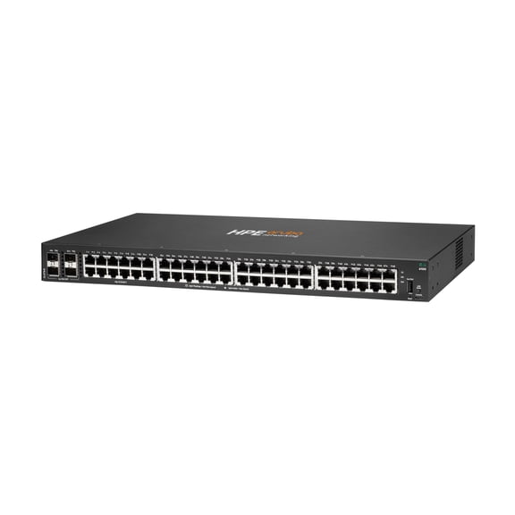 HPE Aruba 6100 48G 4SFP Switch - switch - 52 ports - managed - rack-mo (JL676A)