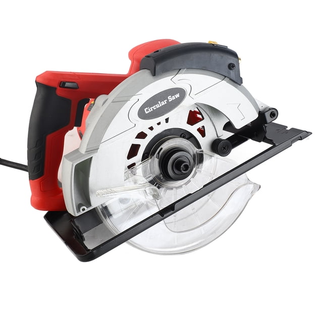12a 5500 Rpm Sierra Circular Con Cable Con Una Cuchilla Circular De Sierra Circular De 7-1/4 '' Profundidad De Corte Máxima De Corte 2.45 '' 90 , 1.81 '' 45 Para La Madera Y