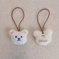 thumbnail image 1 of Colgante de oso de peluche de 2 piezas para niños, etiqueta de nombre personalizada, decoración de mochila, divertido colgante de dibujos animados, etiqueta de nombre para mochila escolar, 1 of 4