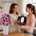 thumbnail image 6 of Flower Bouquet Vase Lego-Compatible Building Blocks Set, 503Pcs Botanical Display Vase Women's Gift, 6 of 6