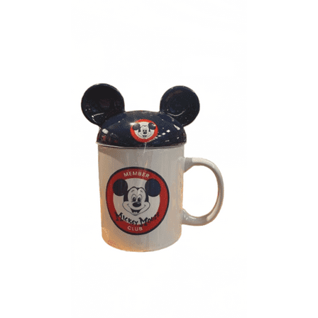 Disney Parks 70th Honorary Member Mickey Club Ceramic Coffee Mug with Lid New
