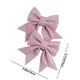 thumbnail image 3 of Adorno navideño rosa para árbol de Navidad, ideal para colgar en fiestas | Bolsas de regalo con lazos rosas y hongos de espuma | Espuma plástica duradera de 20 x 10 cm | Ideal para centros de mesa,, 3 of 6