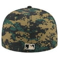 thumbnail image 4 of Men's New Era Black Chicago White Sox Digi Camo 59FIFTY Fitted Hat, 4 of 6