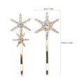 thumbnail image 2 of unbranded 2Ud Horquillas Con De Aleación Y Rhinestones Dorados Para Uso En Fiestas Y Eventos, 2 of 7