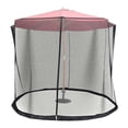 thumbnail image 1 of Labymos Écran de Parapluie 8.2-9.8 Pieds Filet de Parapluie Réglable pour Patio Extérieur Jardin, 1 of 7