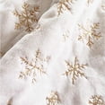 thumbnail image 3 of Falda con forma de árbol de Navidad, pelo blanco de felpa blanca como la nieve, 78 cm, 3 of 6