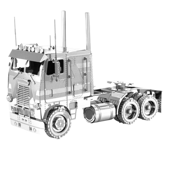 Kit de modelo de metal 3D para camión Freightliner COE de Fascinations Metal Earth