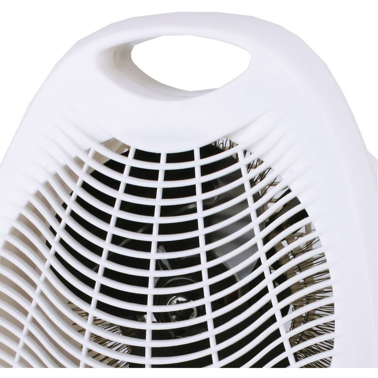 Brentwood 2in1 Portable Fan Heater White - Walmart.com