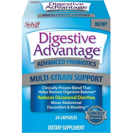 Digestive Advantage Advanced Probiotics Multi-strain Support - Capsule 24 ea (Pack of 2)