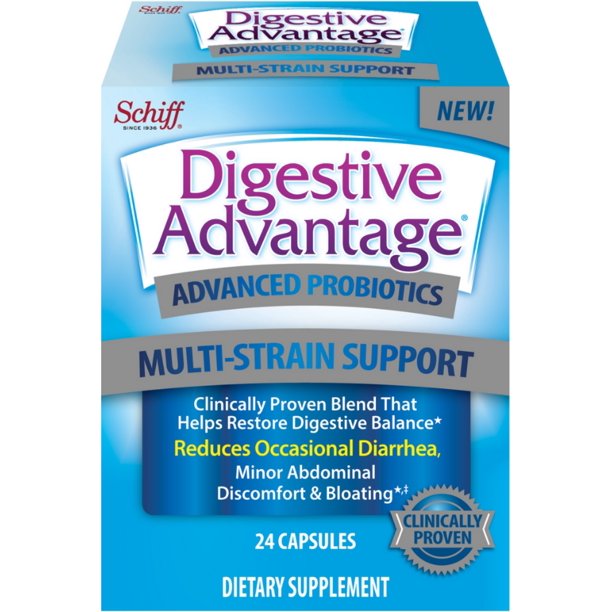 3 Pack Digestive Advantage Advanced Probiotics Multistrain Support