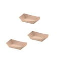 thumbnail image 5 of Yuanmiaoke 50PCS Take Out Containers Easy Fold Box Kraft Paper Box Lunch Salad Carton for Party (Kraft Paper), 5 of 10