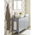 thumbnail image 3 of Amerock Mulholland Polished Nickel Open Towel Ring, 3 of 7