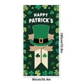 thumbnail image 3 of Decoraciones para el Día de San Patricio, Accesorios para el Día de San Patricio, Cubierta para Puerta del Día de San Patricio, Decoración para Exteriores de Irlanda, Bandera Vertical Colgante, Banner, 3 of 6