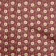 thumbnail image 1 of oneOone Rayon Maroon Fabric Jacobean Floral Sewing Craft Projects Fabric Prints By Yard 56 Inch Wide, 1 of 4