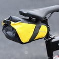thumbnail image 2 of Bolsa de sillín de bicicleta Bolsa de asiento impermeable Cierre de rollo Bolsa de ciclismo para bicicleta plegable JShteea  El nuevo, 2 of 9