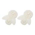 thumbnail image 4 of Decoraciones para zapatos Jadeshay 2 piezas flores de perla, 4 of 14