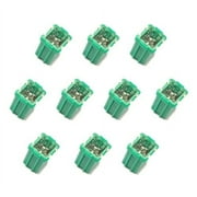 10 Pack!! 40 AMP Green Automotive Low Profile Mini J Case Fuse Compatible for Ford, Chevy/GM Nissan Toyota Hyundai Kia Honda - Pickup Trucks, Cars & SUV 7T4Z14526D 68144445AA 38211SNAA21 1879001124
