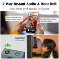 thumbnail image 2 of Cerradura inteligente para puerta eLinkSmart con cámara 2K, huella digital y Wi‑Fi, 2 of 8