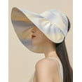 thumbnail image 2 of CoCopeaunts Women's Sunhat UV Protection Beach Casual Large Wide Brim Breathable Stylish Gradient Color Packable Shell Cap Tarvel Hiking, 2 of 8