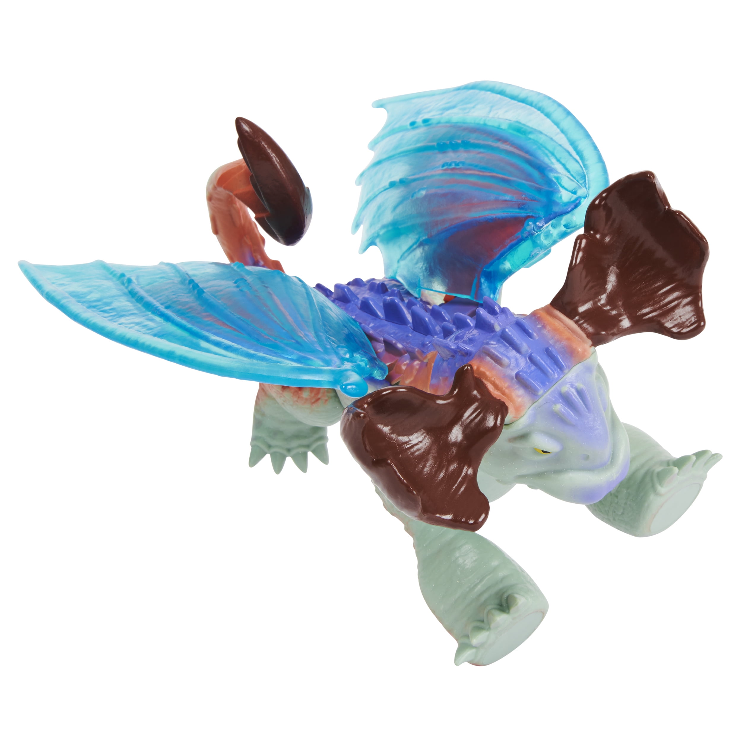 DreamWorks Dragons Legends Evolved, Crimson Goregutter Dragon Action Figure with Clipon