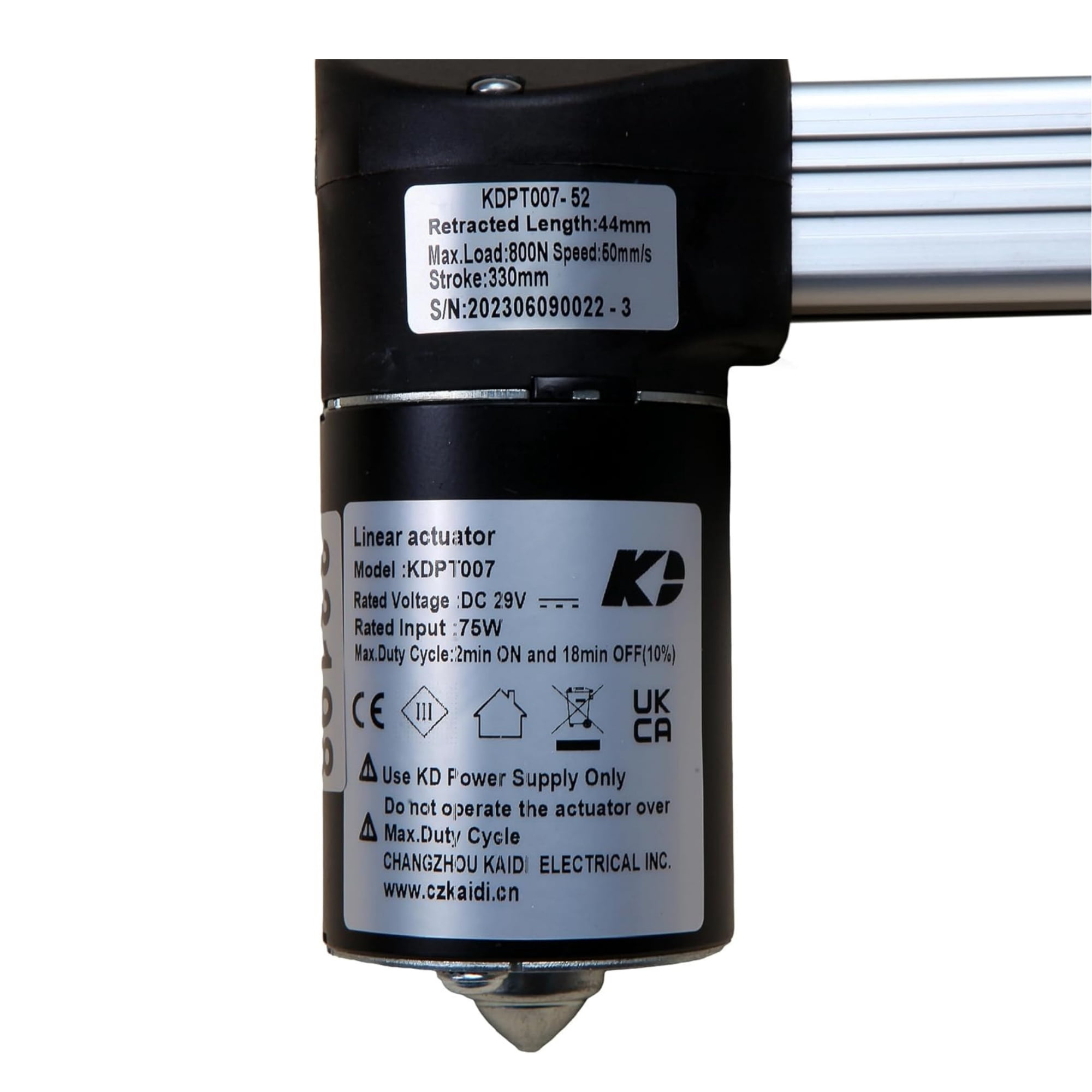 Kaidi KDPT007-52 Motor Linear Actuator Replacement for Power Recliner Lift Chairs