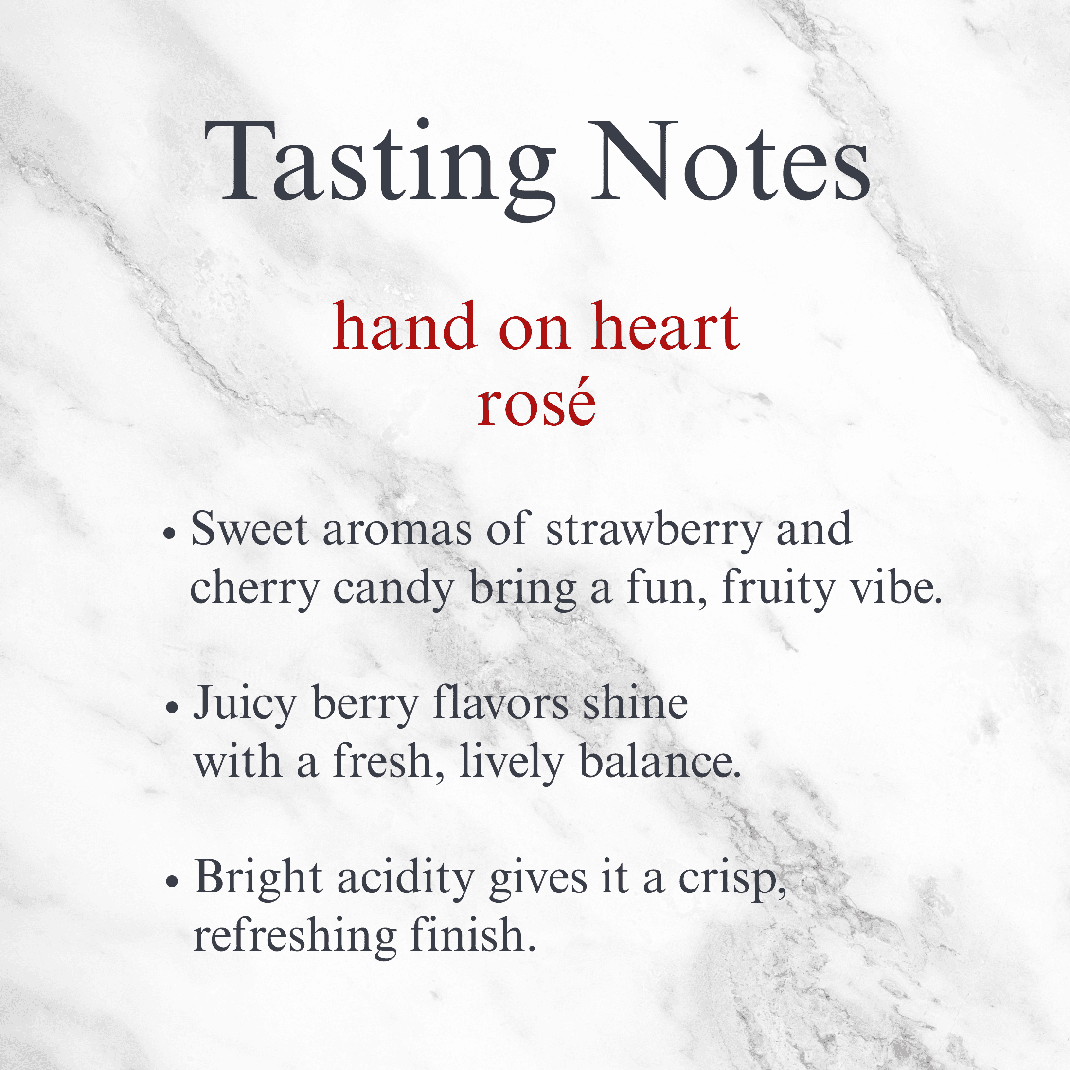 Hand on Heart Non-Alcoholic Rose - 4 Pack (750ml)
