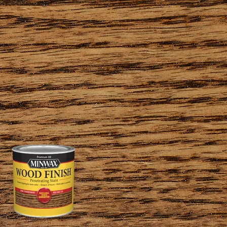 Minwax 221504444 Wood Finish Stain, Red Oak, 1/2 Pint, (1 Piece, 1 Pack)