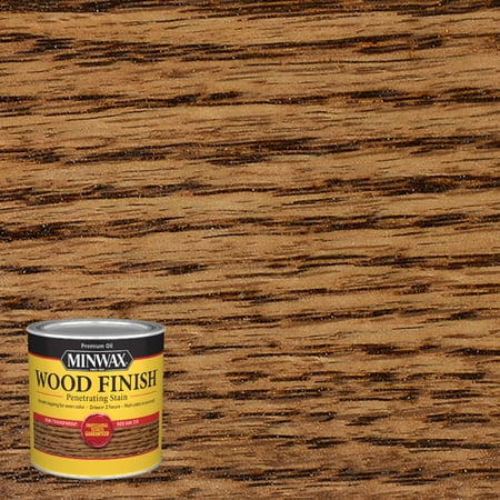Minwax 221504444 Wood Finish Stain, Red Oak, 1/2 Pint, (1 Piece, 1 Pack)