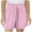 Pink, variant on Gubotare Girls Shorts Soft Girls Bermuda Short Comfortable Short,Elastic Waistband Size 7-8 (Light Blue,7-8 Years)