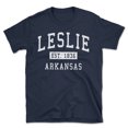 thumbnail image 1 of Leslie Arkansas Classic Established Men's Cotton T-Shirt, 1 of 1