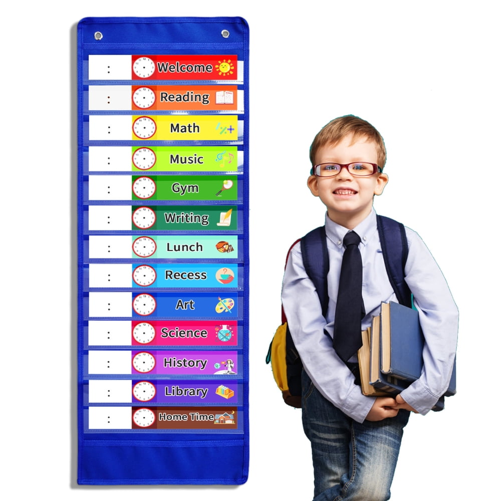 Daily Schedule Chart Daily Schedule Pocket Chart For Classroom Office daily-schedule-chart-daily-schedule-pocket-chart-for-classroom-office
