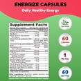 thumbnail image 2 of Shifaa Nutrition Energize Halal Vitamins – Natural Energy & Focus Support with B Vitamins, Caffeine & Taurine – 60 Servings, Jitter-Free, 2 of 7