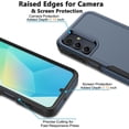 thumbnail image 6 of Galaxy A16 5G Case , 2 in 1 Phone Case for Samsung Galaxy A16 5G 6.7 inch ,Takfox Shockproof Protection Heavy Duty Armor Hard Plastic & Rubber Rugged Full Body Bumper Cover ( Blue ), 6 of 12