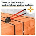 thumbnail image 6 of Teknika MUL-430 Double Notch Sealer for Steel Strapping, 1 1/4", 6 of 7