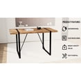 thumbnail image 5 of Suede chairs with metal legs - Delicate and durable - Breakfast nook - Sturdy seating, 5 of 7