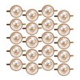thumbnail image 3 of Decoration Pearl Rivet,20 Pcs Half Bead DIY Pearl Rivet Pearl Clip Button Smooth Operation, 3 of 5