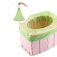 thumbnail image 3 of Ruiboury Siège de Toilette Pliant Portable pour Enfants Camping Randonnée Longs Trajets Rose, 3 of 6