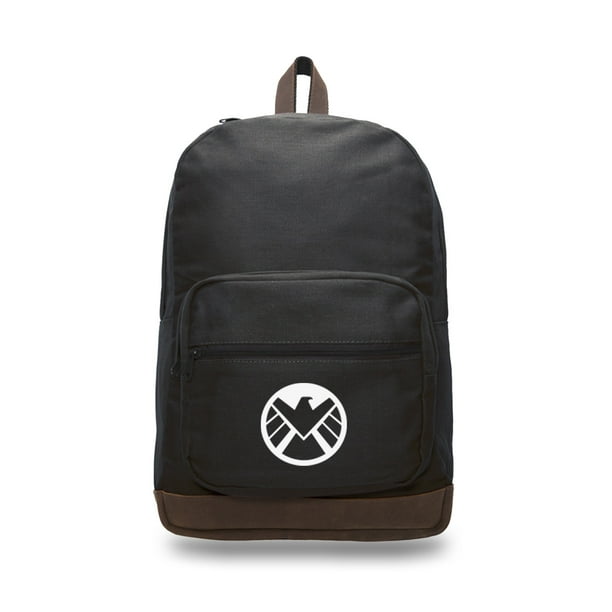 Grab A Smile - Agents of Shield Logo Teardrop Backpack with Leather ...