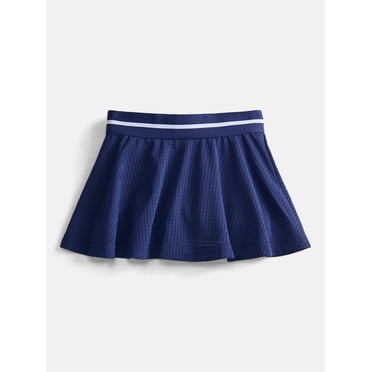 Athletic Works Girls' Mesh Skort, Sizes 4-18 & Plus