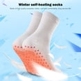 thumbnail image 4 of Calcetines térmicos cálidos de invierno Tmvgtek turmalina suave y cálido anticongelante blanco, 4 of 9