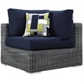 thumbnail image 5 of Modway Summon 5 Piece Outdoor Patio Sunbrella® Sectional Set in Canvas Tuscan, 5 of 12