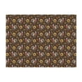 thumbnail image 4 of KLL Turkey Sunflower Harvest Print Fleece Throw Blanket, Horizontal Fleece Bedding Cute Soft Blankets Comfy Fleece Flannel Plush Home Decor for Couch & Bed -40"x30", 4 of 9
