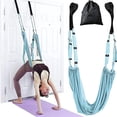thumbnail image 4 of Étireur de Jambe Réglable en Hauteur Bande Extensible pour Yoga Aérien, pour Danse Pilates Rehab, 4 of 5