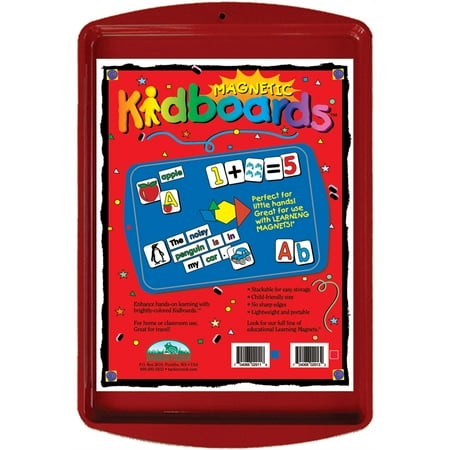 UPC: 0704068029132 | Barker Creek Learning Magnets ̶ Kidboard ̶ Red